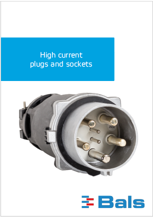 Short version High current plugs and sockets