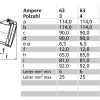 ICD 7h 63A 4P 500V IP44 114x114 Sch Ni - Afbeelding 2
