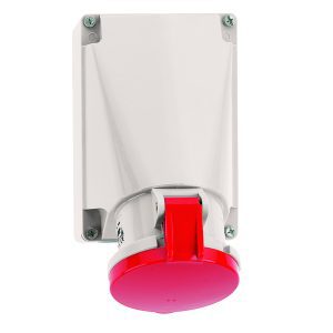 CEE-wandcontactdoos TE, 63A, hittebestendig, IP44