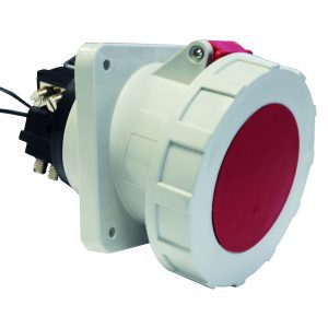 CEE-inbouwcontactdoos, 63A+125A, schuin, PSK vergrendeling, 114x114, IP67