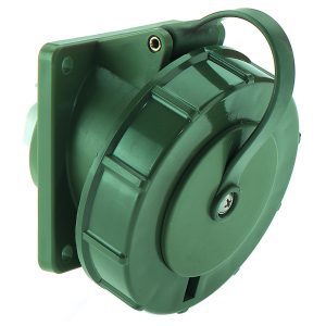 CEE-inbouwcontactdoos, schuin, IP67, TN