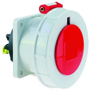 CEE-inbouwcontactdoos, 16A+32A, QUICK-CONNECT, 75x75mm, IP67