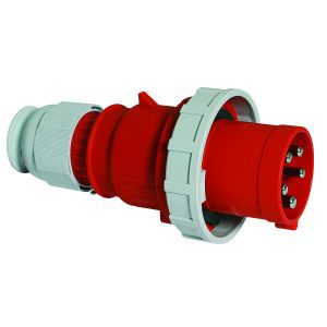 CEE-steker TE+, 63A, QUICK-CONNECT, hittebestendig, IP67