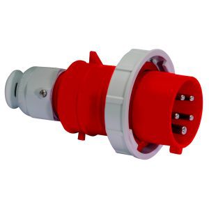 CEE-steker TE+, 16A+32A, QUICK-CONNECT, hittebestendig, IP67
