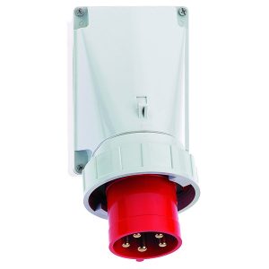 CEE-toestelcontactdoos, 63A, opbouw, IP67