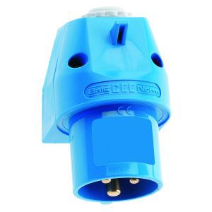 CEE-toestelcontactdoos, 16A, opbouw, ingang boven en onder, IP44