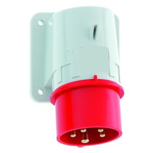 CEE-toestelcontactdoosTE, 16A+32A,aanbouw,QUICK-CONNECT,hittebest.,achterk.open,IP44