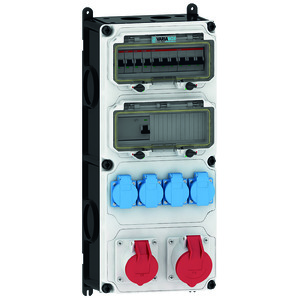 VARIABOX 4x Schuko, 1x 16A 5P, 1x 32A 5P