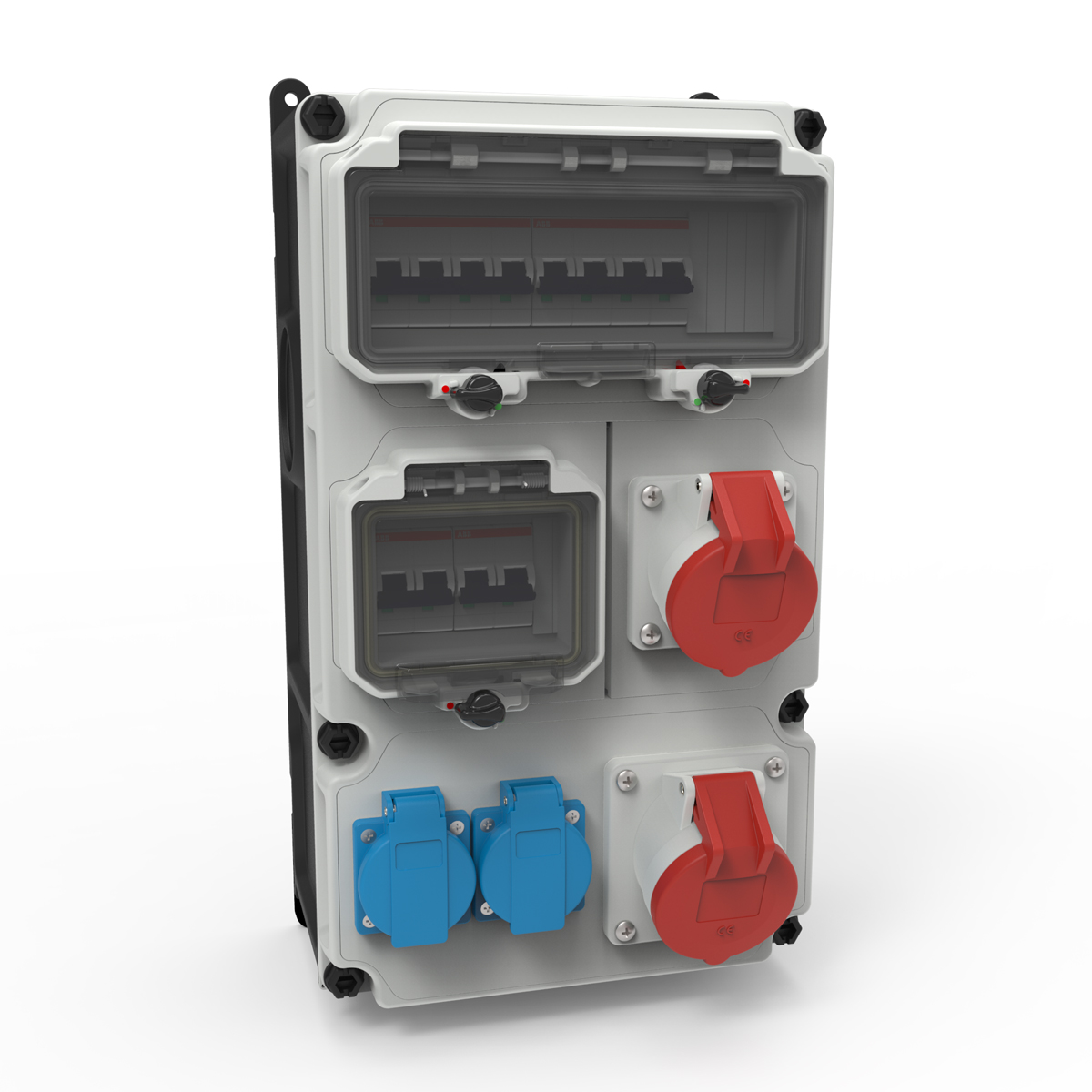 VARIABOX 2x Schuko, 2x 16A 5P