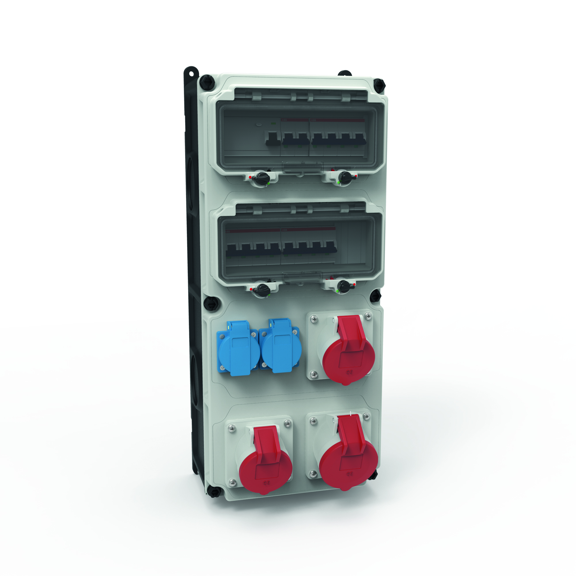 VARIABOX 2x Schuko, 2x 16A 5P, 1x 32A 5P