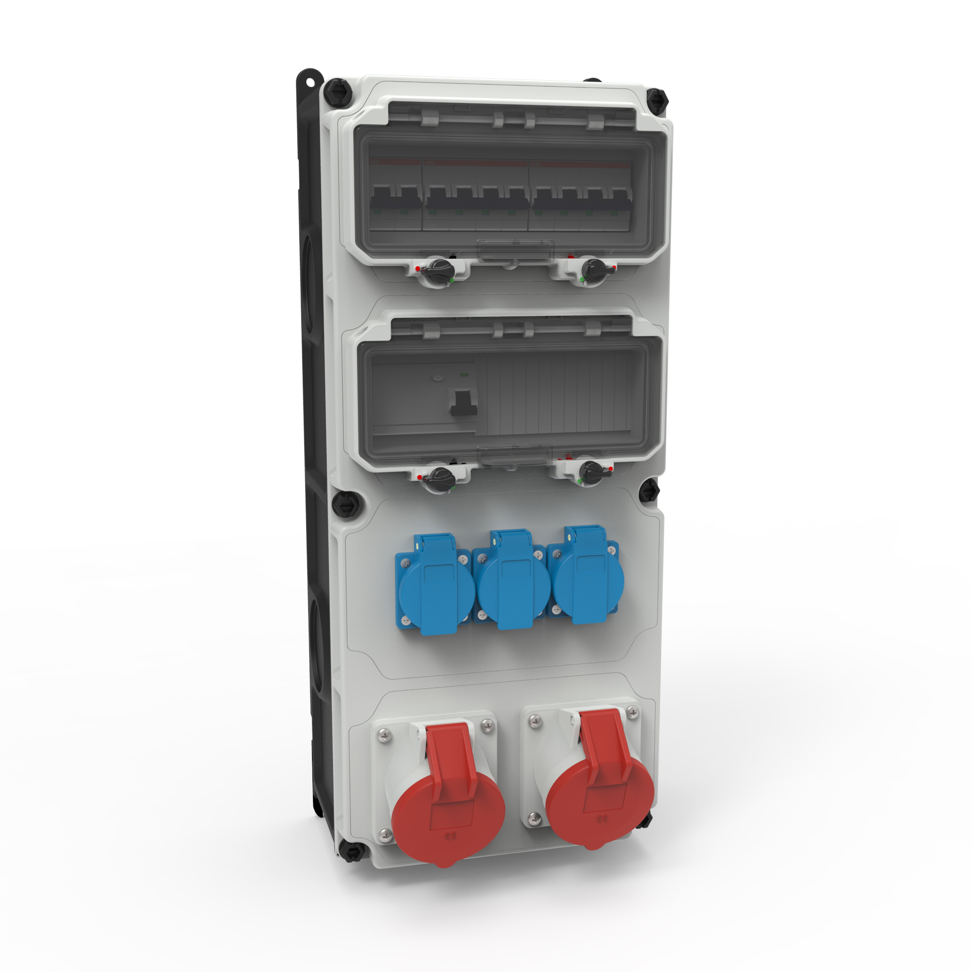 VARIABOX 3x Schuko, 2x 32A 5P