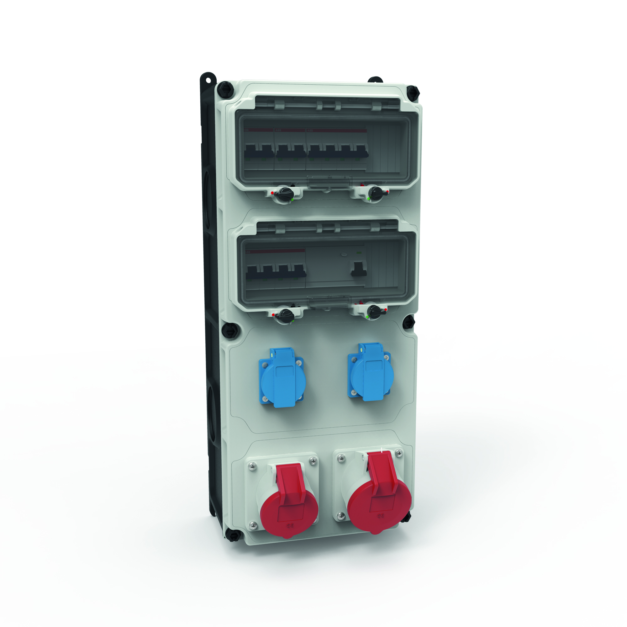 VARIABOX 2x Schuko, 1x 16A 5P, 1x 32A 5P