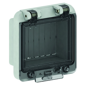 Klapvenster 4 mod. met onderbak