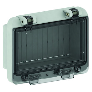 Klapvenster 6 mod. met onderbak